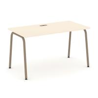 Стол рабочий ES.SP-3-LK Сатин/Латте металл