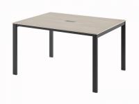 Стол на металлокаркасе с кабель-каналом N-101  Акация Морава