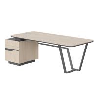 Стол СФ-571102.1 Дуб светлый/Черный графит