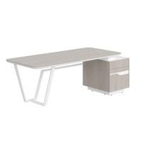 Стол СФ-571101.1 Дуб серый/Белый премиум