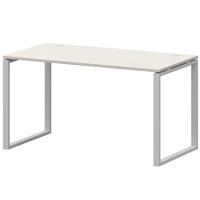 Стол на металлокаркасе АМ.О-003 Ясень шимо/Белый