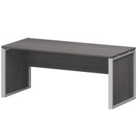 Стол руководителя НТМ-180 Лиственница/Металлик 1800x800x750