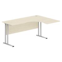 Стол эргономичный СА-4M(R) Клен*/серебро