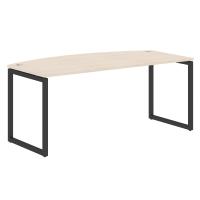 Стол руководителя XQET 189 Бук Тиара/Антрацит