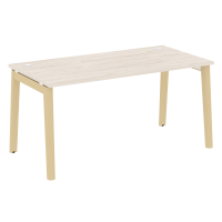 Стол письменный OW.SP-4.8 Денвер светлый/Дуб светлый/Белый металл