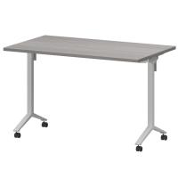 Стол мобильный складной МБ25-120.70 Лиственница/Белый 1200x700x750 Моби