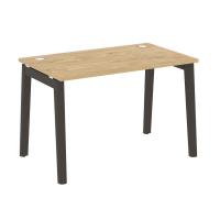 Стол письменный OW.SP-2.7 Тиквуд светлый/Дуб тёмный/Антрацит металл
