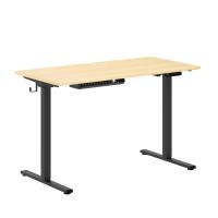 Стол письменный AT-002 Дуб Светлый/Черный