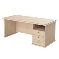 Стол руководителя однотумбовый RDT 188.A(R) Бук Тиара 1800х800х750