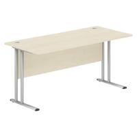 Стол письменный СП-4М Клен*/серебро