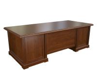 Стол письменный 206. темный орех. 206x94x75