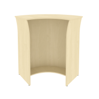 Стойка угловая (радиусный элемент-ХДФ) А.РС-5 ХДФ Клён