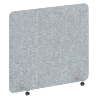 Перегородка на металлических опорах, на роликах AP.R-160-140 Romeo 13/Серый металл