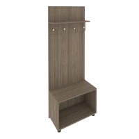 Light Вешалка с багажницей С-ВБ-80 Вяз 800*400*2050