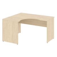 Стол криволинейный левый В.СА-3 (L) Бук артизан