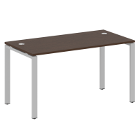 Стол письменный на П-образном м/к БП.СП-3 Венге/Серый металл