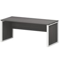 Стол руководителя НТМ-180 Лиственница/Белый 1800x800x750