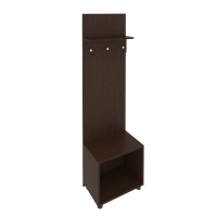 Light Вешалка с багажницей С-ВБ-60 Венге 600*400*2050