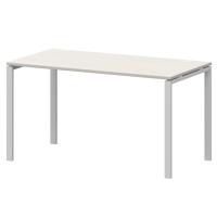 Стол на металлокаркасе АМ-005 Ясень шимо/Белый