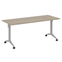 Стол складной мобильный X.M-5.7 Дуб аттик/Серый металл