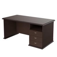 Стол руководителя однотумбовый RDT 168.A(R) Венге Магия 1600х800х750