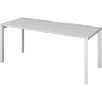Стол на металлокаркасе НТМП.П-180 Сосна винтер/Белый
