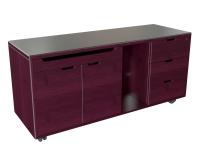 Приставка подкатная 130. палисандр. 130x45x61