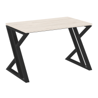 Стол рабочий VR.L-SRZ-2.7 Денвер светлый/Чёрный металл