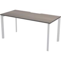 Стол на металлокаркасе НТМП.П-200 Лиственница/Белый