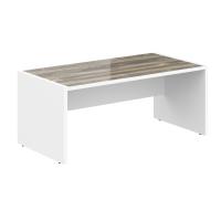 Стол руководителя MST 189 Дуб Базель/Белый