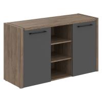 Тумба под фригобар MTF 140 Антрацит/Кария Пальмира