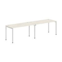 Стол 2-х местный XWST 2870 Сосна Эдмонт/Алюминий