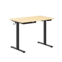 Стол письменный AT-001 Дуб Светлый/Черный