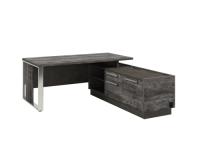 Стол Z-418пр.1000 правый с блоком розеток. Размер: 1800*900/2030*750 мм