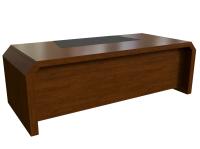 Стол письменный 230. темный орех. 230x100x75