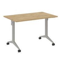 Стол складной мобильный X.M-2.7 Тиквуд светлый/Серый металл