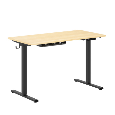 Стол письменный AT-002 Дуб Светлый/Черный