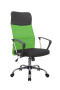 Кресло Smart RCH 8074 Чёрная ткань/Зелёная сетка