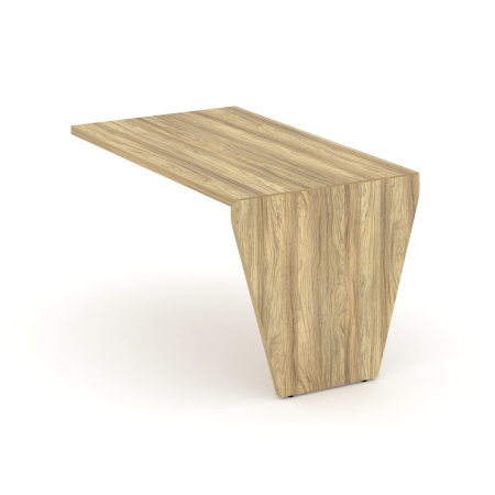 Брифинг-приставка 1400мм COR.BR-14 Гикори песочный/Ваниль