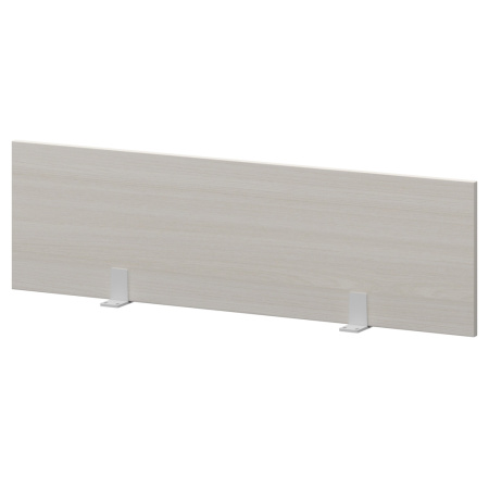 Экран для одиночного стола СМЭ18-12 Ясень шимо/Белый