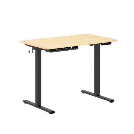 Стол письменный AT-001 Дуб Светлый/Черный