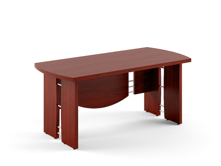Стол руководителя В 101 Бургунди