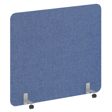 Перегородка на металлических опорах, на роликах AP.R-160-140 Romeo 11/Серый металл