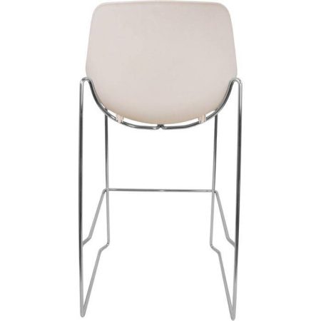 Барный стул ITALSEAT Q5-Bar белый пластиковый, цвет Bianco RAL 1013