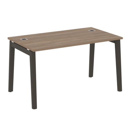 Стол руководителя OW.SRR-3.8 Дуб аризона/Дуб тёмный/Антрацит металл 1380*800*750