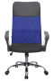 Кресло Smart RCH 8074 Чёрная ткань/Синяя сетка
