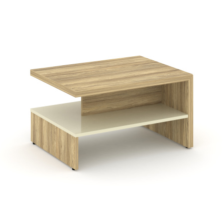 Стол журнальный COR.SJ Гикори песочный/Ваниль