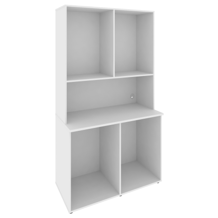 Fit Основной модуль MN-MO Белый 1200*600/420*2175