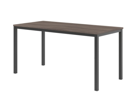 Стол на металлокаркасе Lite CL-32 ("Джара Госфорт"/каркас "Антрацит"). Размер: