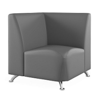 Угловая секция Интер Хром